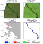  Improving Hydrologic Modeling Using Cloud-Free MODIS Flood Maps